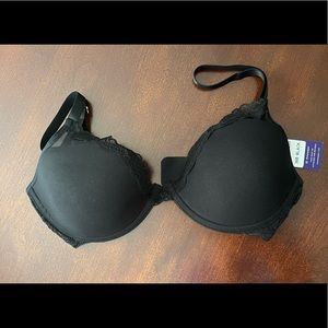 Pepper Laidback Lace Bra (36B) in Black
